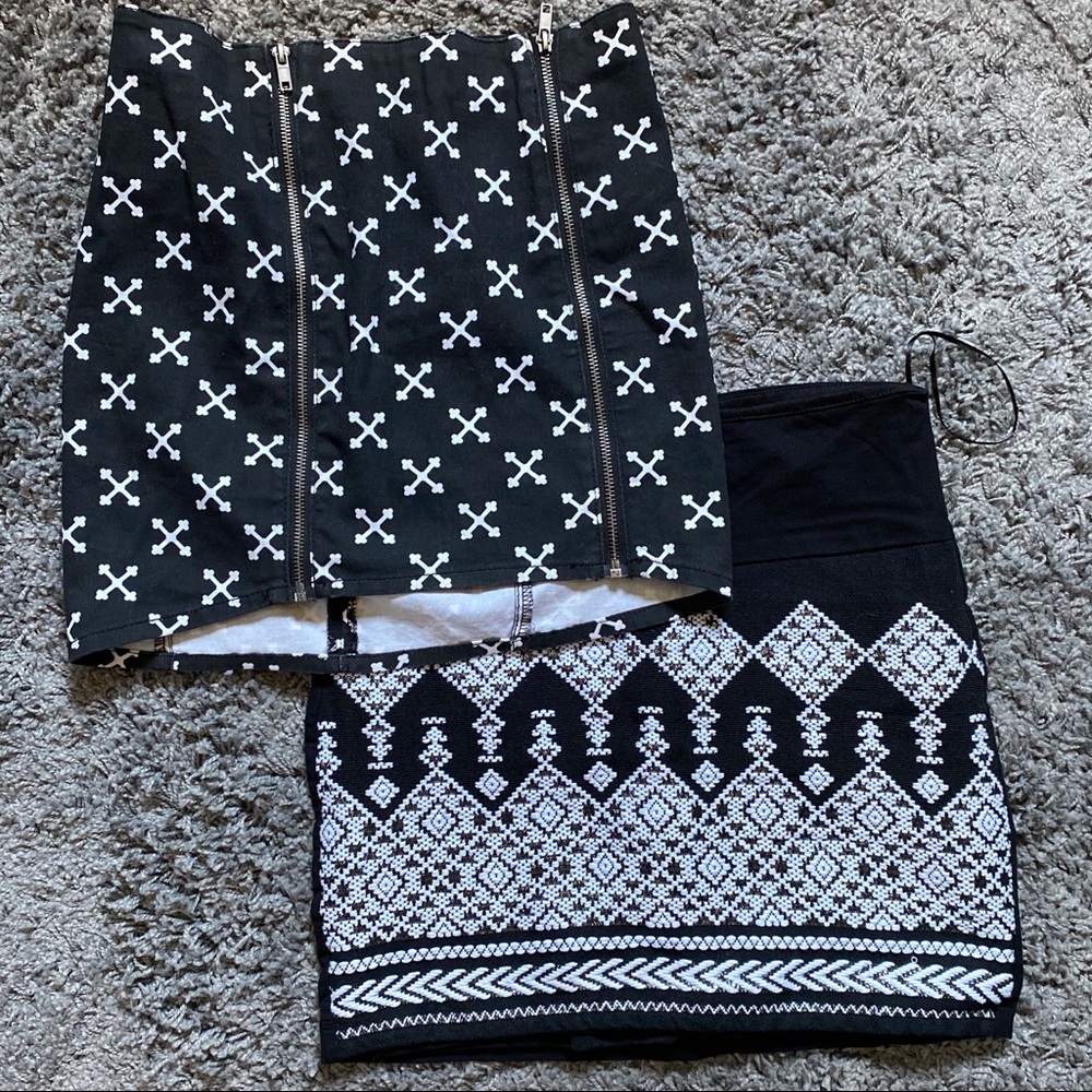 Lot of h&m mini skirts